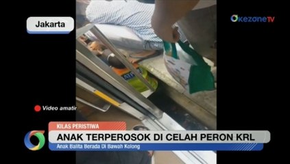 Terdorong Penumpang Lain, Bocah Terperosok ke Celah Peron Stasiun Manggarai