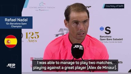 Nadal believes he'll be 'competitive' at Roland Garros