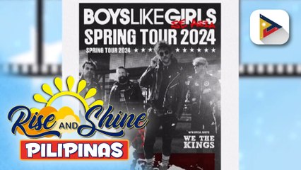 Talk Biz | Boys like Girls, malapit nang bumisita sa Pinas para sa kanilang 'Spring Tour 2024'