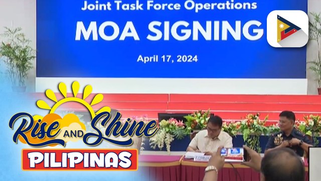 DOTr, DILG, MMDA at PNP, lumagda sa isang MOA para sa pagpapaigting ng anti-colorum operations