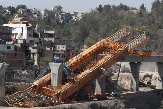 Habrá dos peritajes por caída de maquinaria de obra del Tren Interurbano