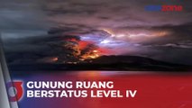 Gunung Ruang di Sulawesi Utara Meletus, Status Naik Jadi Awas