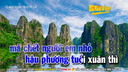 Karaoke Liên Khúc Tone Nam Nhạc Sến | Tàu Đêm Năm Cũ