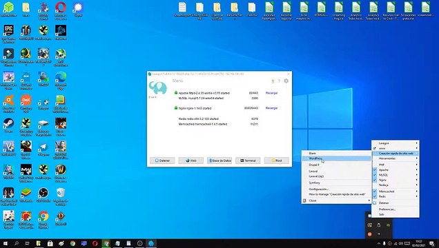 Como CREAR una PÁGINA WEB con WORDPRESS en un SERVIDOR LOCAL con LARAGON 2024 | FÁCIL y RÁPIDO