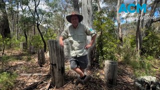 Tim The Yowie Man tracks down the Cathcart tank traps