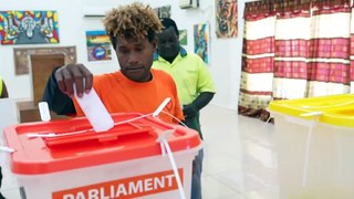 Vote counting underway in Solomon Islands