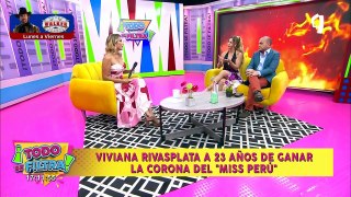 Viviana Rivasplata reflexiona a 23 años de su coronación como Miss Perú: 