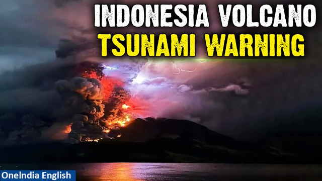 Tsunami Alert: Ruang Volcano Raises Fears Of Worst Calamity Since 1871 in Indonesia| Oneindia News