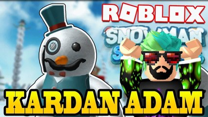 KARDAN ADAM YAPMA OYUNU | SNOW MAN SIMULATOR | ROBLOX HAN KRAL EKİP