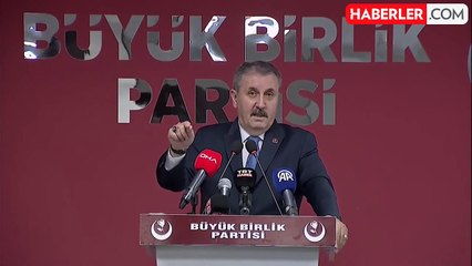BBP Başkanı Mustafa Destici'den Özgür Özel'e tebrik: Hakkını vermek lazım