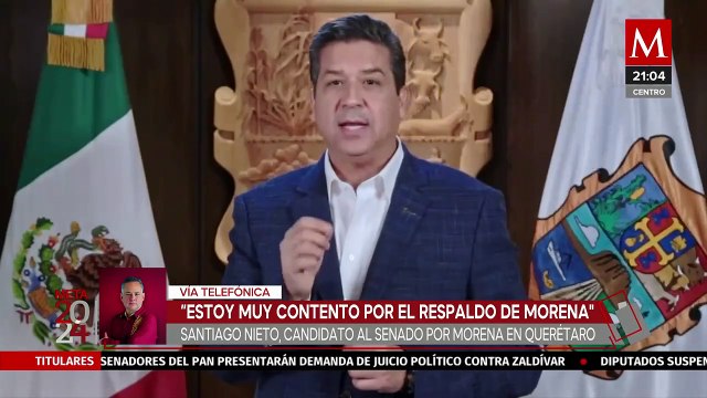 Santiago Nieto se pronuncia sobre la decisión del Tribunal Electoral contra Cabeza de Vaca