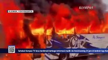 Kronologi Kebakaran Bus Jurusan Yogyakarta-Pati di Sleman
