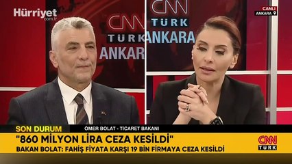 Ticaret Bakanı Bolat, CNN TÜRK'te konuştu: Türkiye, İsrail'e jet yakıtı satmıyor
