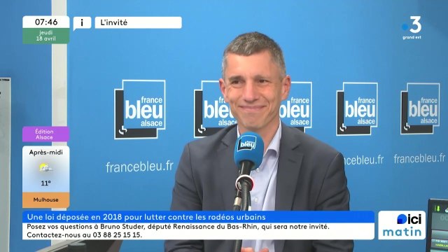 Bruno Studer, député Renaissance du Bas-Rhin, sur les rodéos urbains