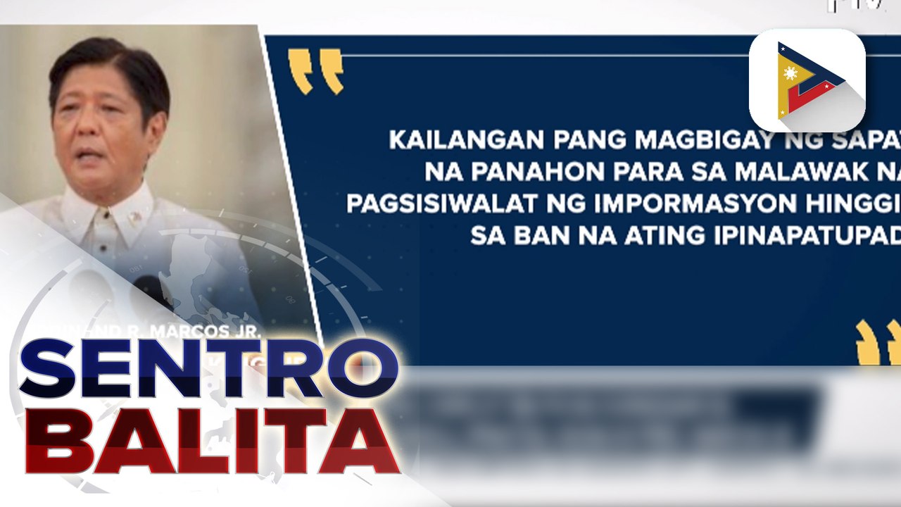 PBBM, ipinatitigil muna ang paghuli sa mga E-trike, E-bike at iba pa na dumadaan sa National Roads sa Metro Manila