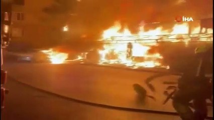 Maltepe’de restoranda yangın!