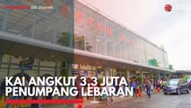 KAI Angkut 3,3 Juta Penumpang Lebaran