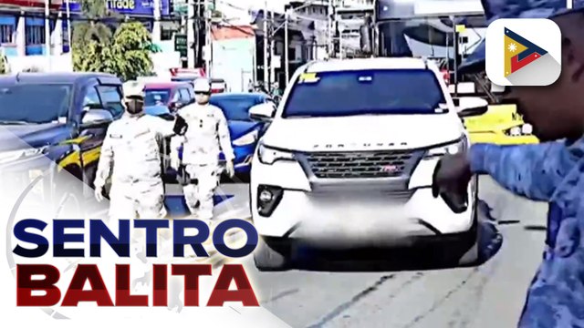 PBA player na nahuling na dumadaan sa EDSA Busway, tinangka umanong manuhol