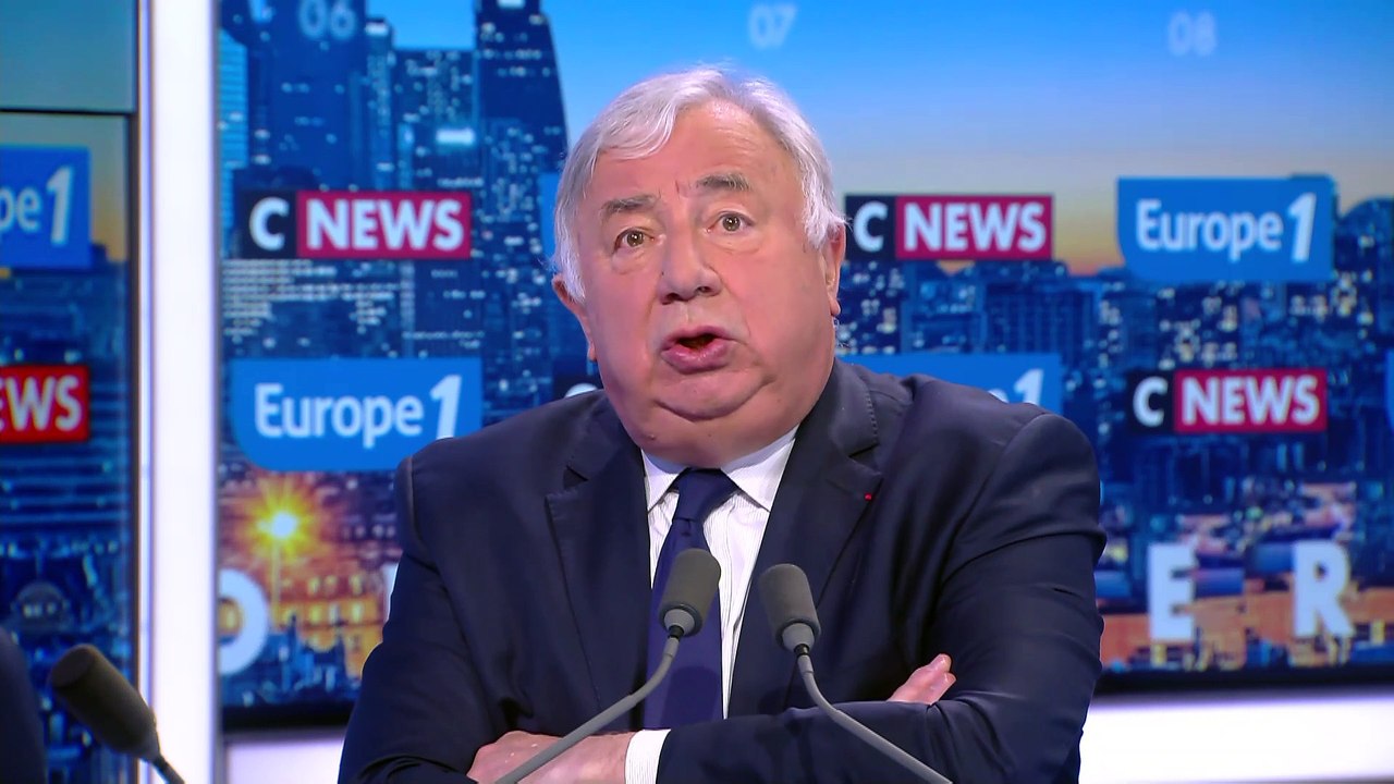 «C'est vraiment mon combat la laïcité» assure Gérard Larcher