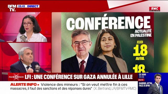 Xavier Bertrand: Jean-Luc Mélenchon a basculé depuis longtemps, je suis un républicain, il ne l'est plus