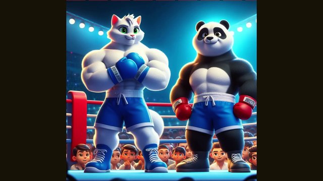 A cat's Revenge story | cat vs panda #cat #catmemes #kitten #cat #trending