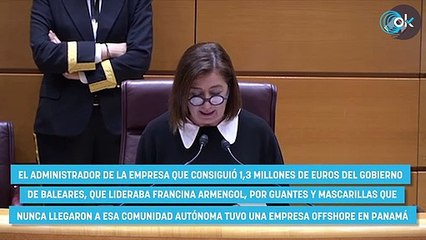 El empresario al que Armengol pagó por material sanitario que no llegó tenía una ‘offshore’ en Panamá