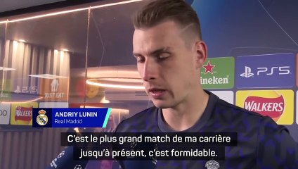 Lunin : "Je suis l'homme le plus heureux du monde"