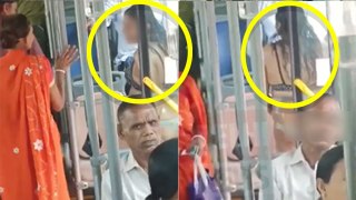Delhi Bus Viral Video: Girl Wearing Bra And Undergarment In DTC Bus, Public Funny Reaction...