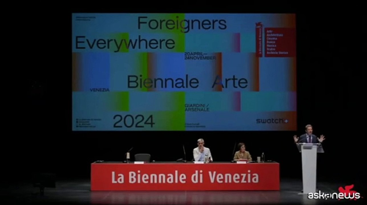 Buttafuoco: la Biennale passa dall'internazionale all'universale