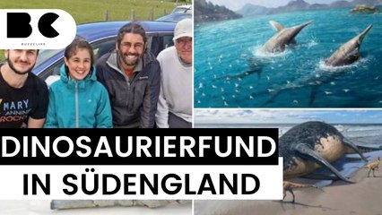 Sensationell: Elfjährige findet Fossilien von riesigem Dinosaurier