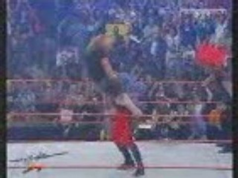 WWF-WWE- Kane Returns (Saves Undertaker & Rock)