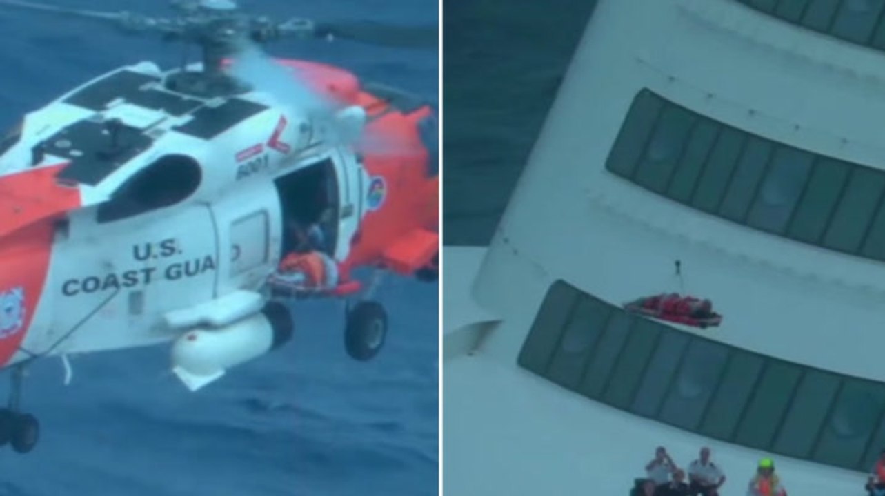 Pregnant woman airlifted from Disney cruise shi...