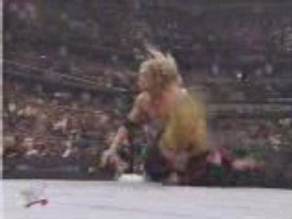 WWE - Edge Spears Jeff Hardy In Ladder Match