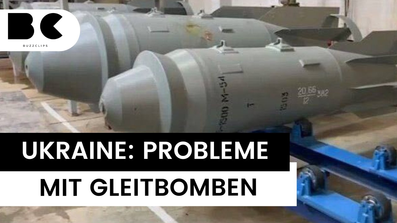 Ukraine hat massive Probleme mit russischen Gleitbomben