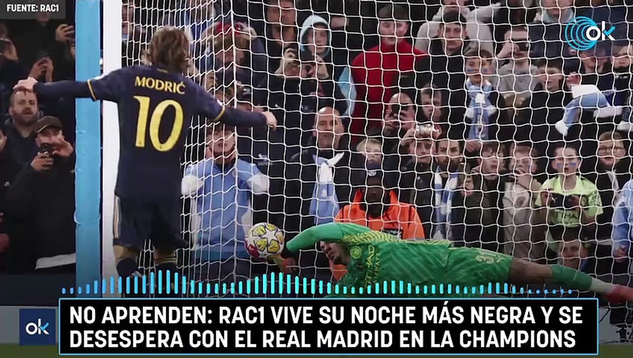 No aprenden: RAC1 vive su noche más negra y se desespera con el Real Madrid en la Champions