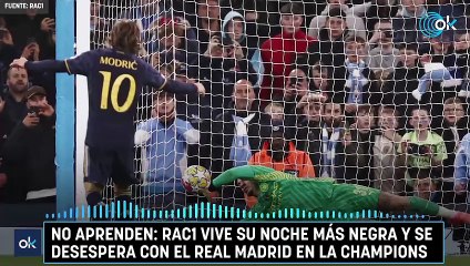 No aprenden: RAC1 vive su noche más negra y se desespera con el Real Madrid en la Champions