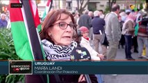 En Uruguay nueva jornada de movilizaciones en rechazo al genocidio israelí contra Palestina