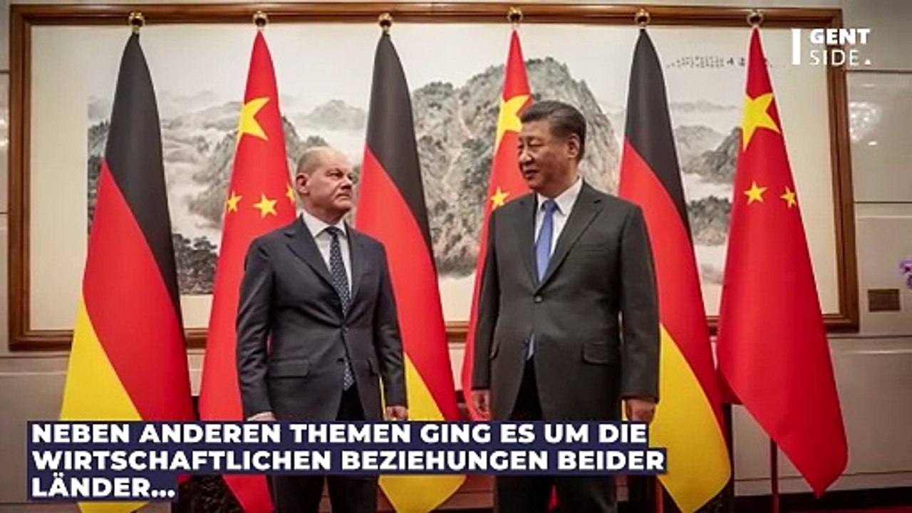 Scholz zu Besuch in China: Bundeskanzler mit klaren Vorstellungen zu Wirtschaft und Ukraine-Krieg