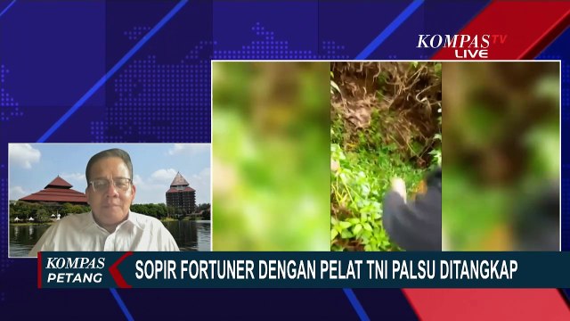 Kata Guru Besar Kriminolog UI soal Semakin Banyak Kasus Mobil Berpelat TNI Palsu