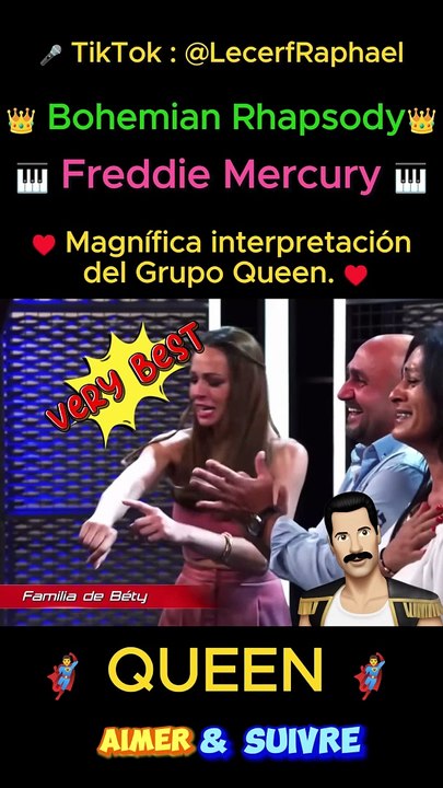  Bohemian Rhapsody  QUEEN  ♥ Magnífica interpretación ♥