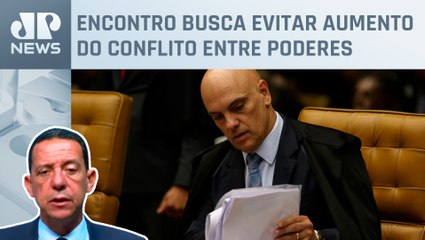 Moraes se reúne com Lira para tentar aproximação; José Maria Trindade analisa