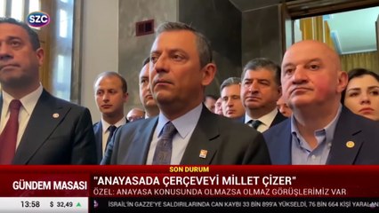 Özel: Anayasa konusunda olmazsa olmaz görüşlerimiz var