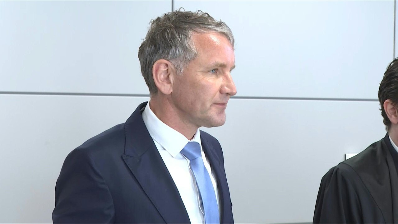 Prozess gegen Björn Höcke wegen Nazi-Parolen begonnen