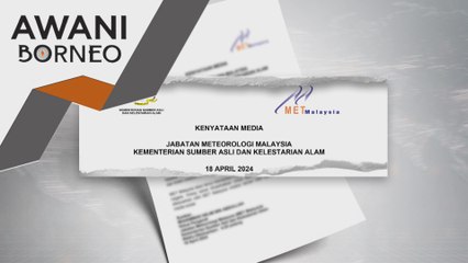 Kualiti udara Sabah, Sarawak masih selamat - MET Malaysia