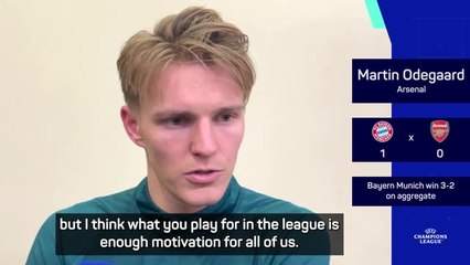 Odegaard hints at Arsenal Premier League concerns
