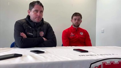 Derry City press conference