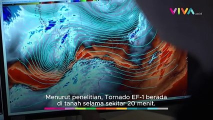 Tangkapan Video Putaran Tornado Ganas Luluh Lantak Iowa AS