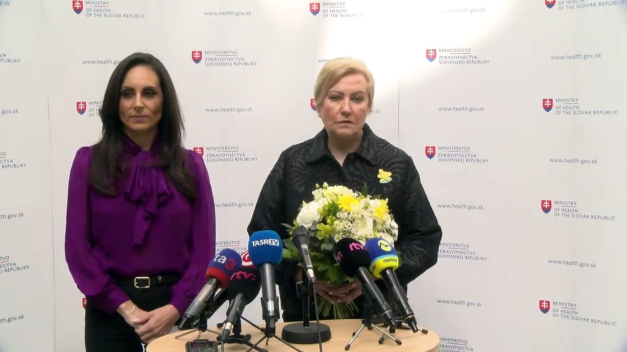 ZÁZNAM: Z. Dolinková vyzvala na podporu Dňa narcisov, zdôraznila význam prevencie