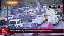 Sarıyer'de taksiciyi öldüren saldırganın yakalanma anı