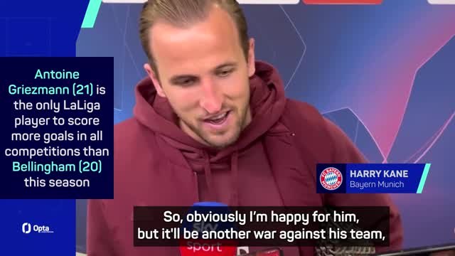 Kane and Dier relish Bellingham meeting in Champions League semis